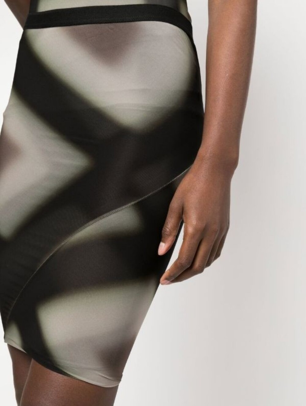 Rick Owens EDFU SS33 patterned skirt size 6 BNWT - Picture 4 of 13